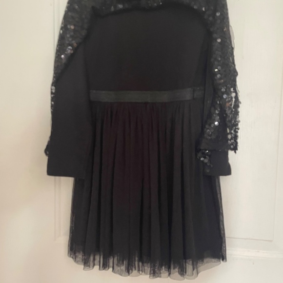 CAT & JACK Black Mesh Sequin Dress Size S 6/6X - Picture 11 of 11